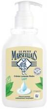 Le Petit Marseillais Crème Lavante Mains au Lait Toutes Peaux 300 ml - Flacon-Pompe 300 ml