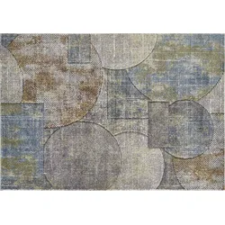 Luxor Living Teppich Torrent blau-multi 80 x 150 cm