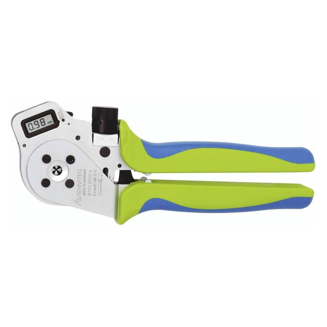 Rennsteig Crimpzange Gedrehte Stift- und Buchsenko (230 mm) (8763 0401 61)