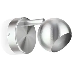 ledscom.de Deckenleuchte / Wandleuchte TAURI, edelstahl matt, 1x GU10 max. 25W