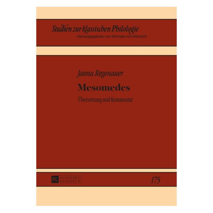 Peter Lang Mesomedes (Deutsch, Hardcover, Janna Regenauer) (8239053)