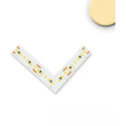 ISOLED Eckverbindung leuchtend 0.5W für Linear10-Flexband, IP20, 24V, 10W, CRi >90, dimmbar, 2700K ISO-115187