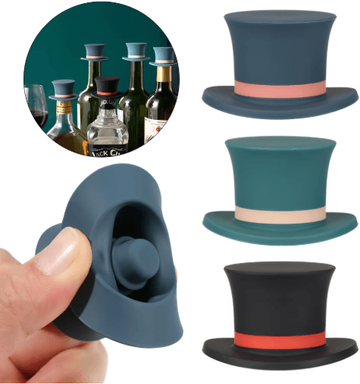 Inspire Picks Silicone Vacuum Wine And Champagne Bottle Stopper Plug style4 02