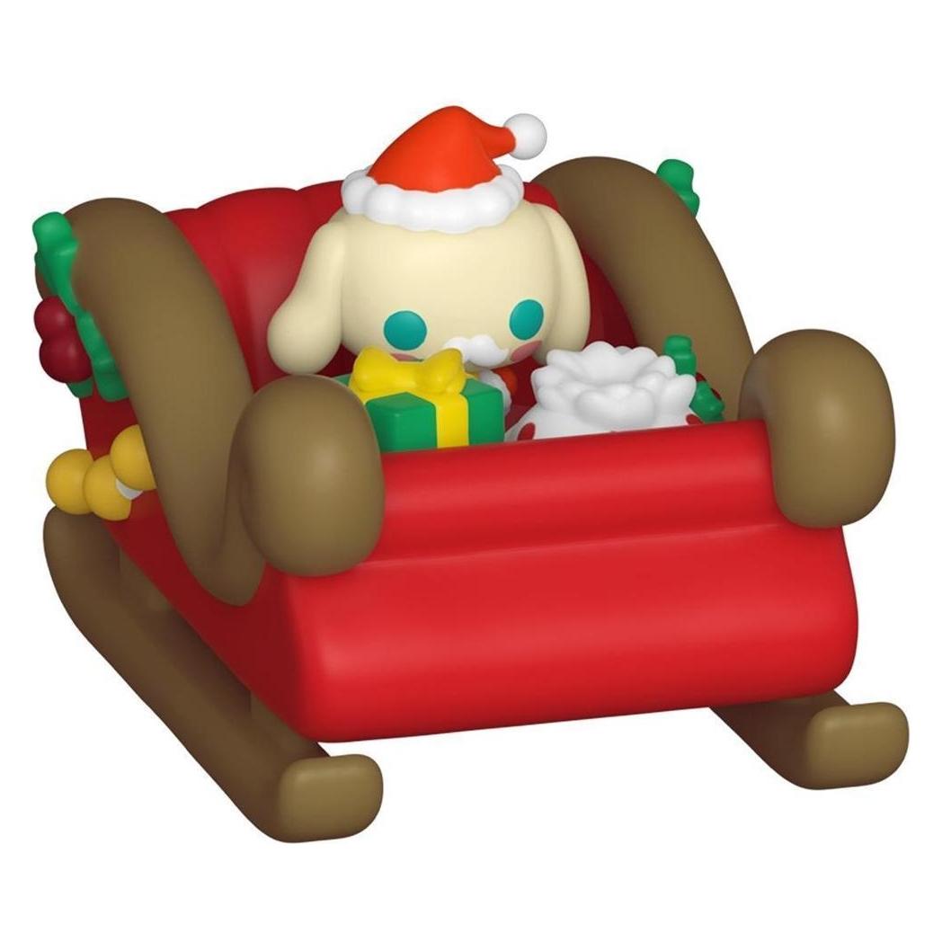 Funko Hello Kitty Bitty POP! Rides Vinyl figurine Holiday- Sleigh with CMRL 2 cm (FK93554)