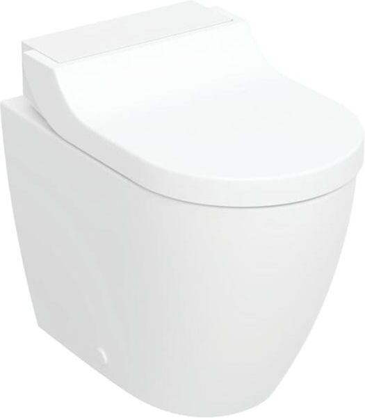 Geberit AquaClean Tuma Comfort Stand-Dusch-WC 146310111 Komplettanlage, spülrandlos, weiß-alpin