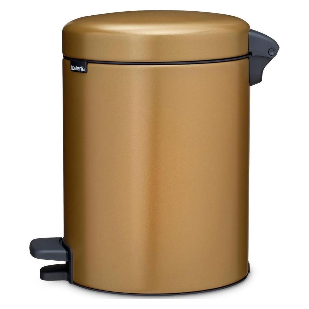 Brabantia Kosmetikeimer NewIcon 5 l, Warm Brass (5 l) (255243)