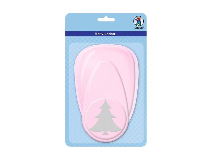 Motivstanzer URSUS Jumbo Tannenbaum , rosa, Motivstanzer, Motivstanzer