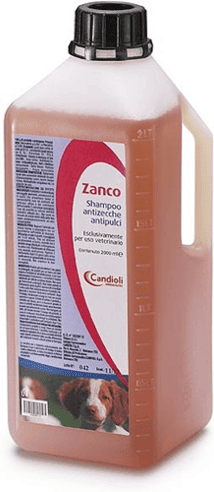 Candioli Zanco Shampoo Veterinario Ectoparassiticidi Flacone 2000 ml