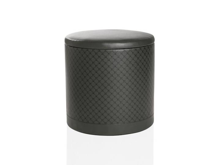 Joop! Pouf, Anthrazit, Schwarz, 41x42.5x41 cm, Indoor, Poufs
