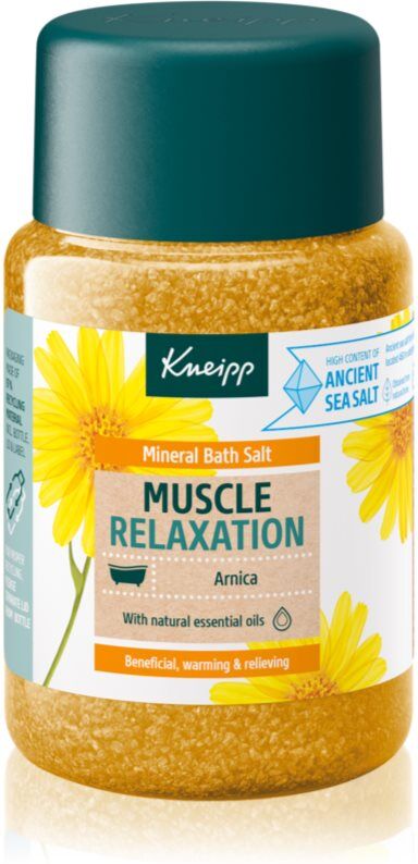 Kneipp Muscle Relaxation Badesalz für Muskeln und Gelenke Arnica 500 g