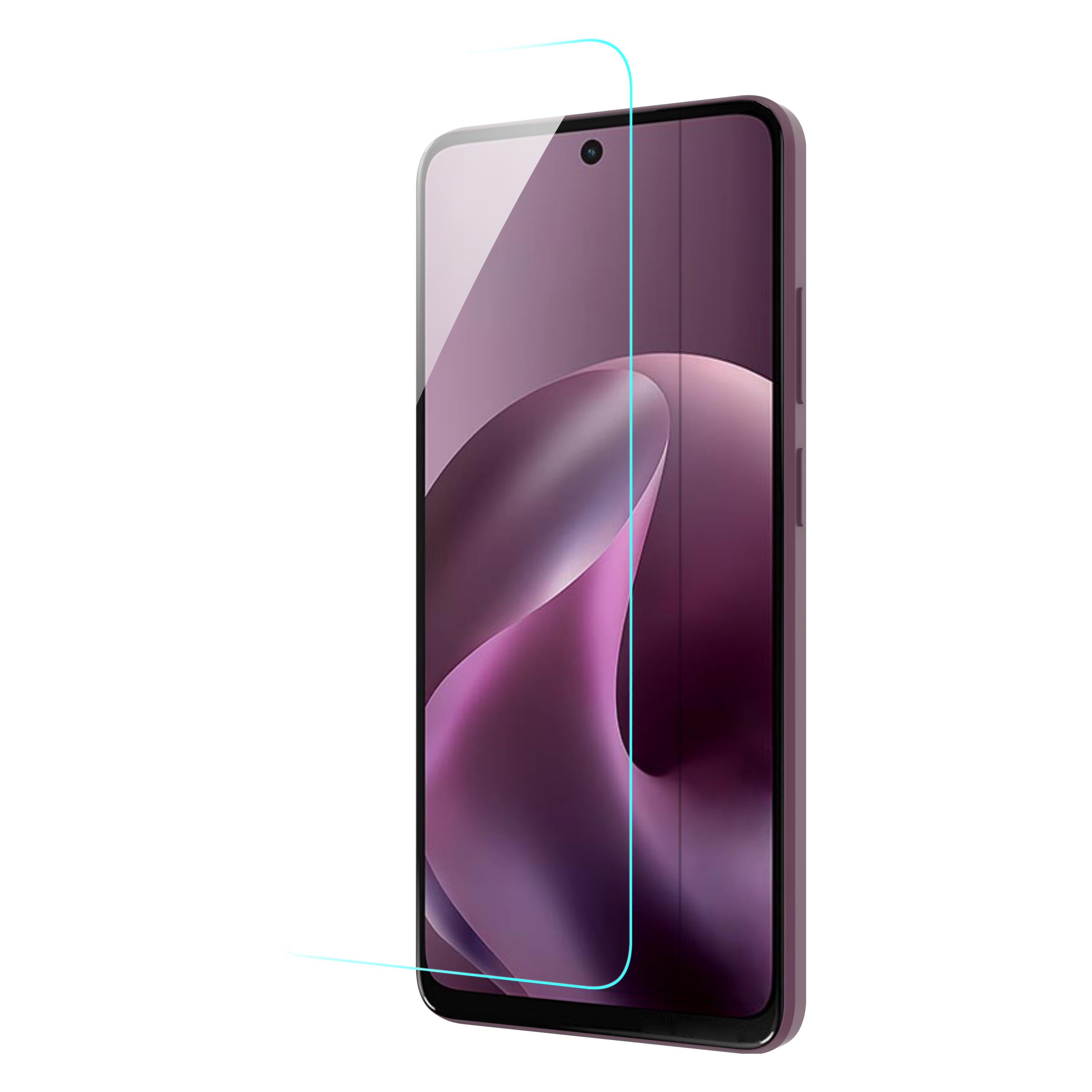 Just in Case Gehärtetes Glas Clear Displayschutzfolie Motorola Moto G17/G17 Power (1 Stk., Motorola Moto G17, Motorola Moto G17 Power) (MMT2891SG0)