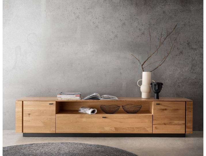 Main Möbel TV-Schrank TV Board 219x47cm Savona Wildeiche geölt