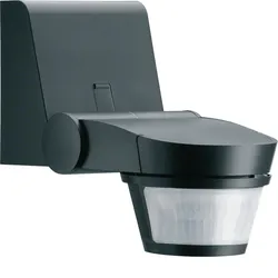 Hager TRE521 Funk AP Bewegungsmelder Batterie IP55, quicklink, anthrazit
