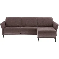 Ecksofa  New York , lila/violett , Maße (cm): B: 251 H: 85 T: 179.0