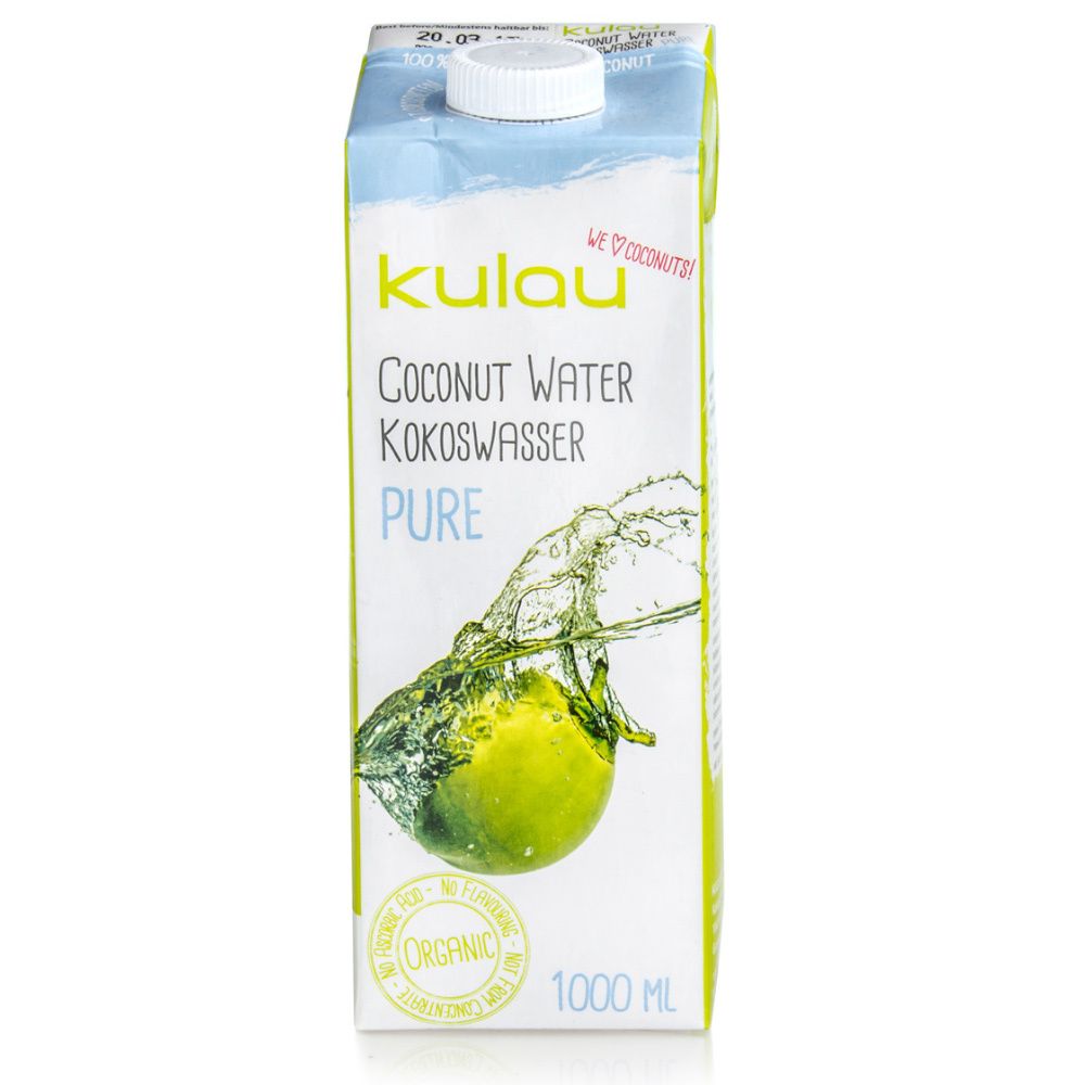 Kulau Bio Kokoswasser Pure 1000 ml Flüssigkeit