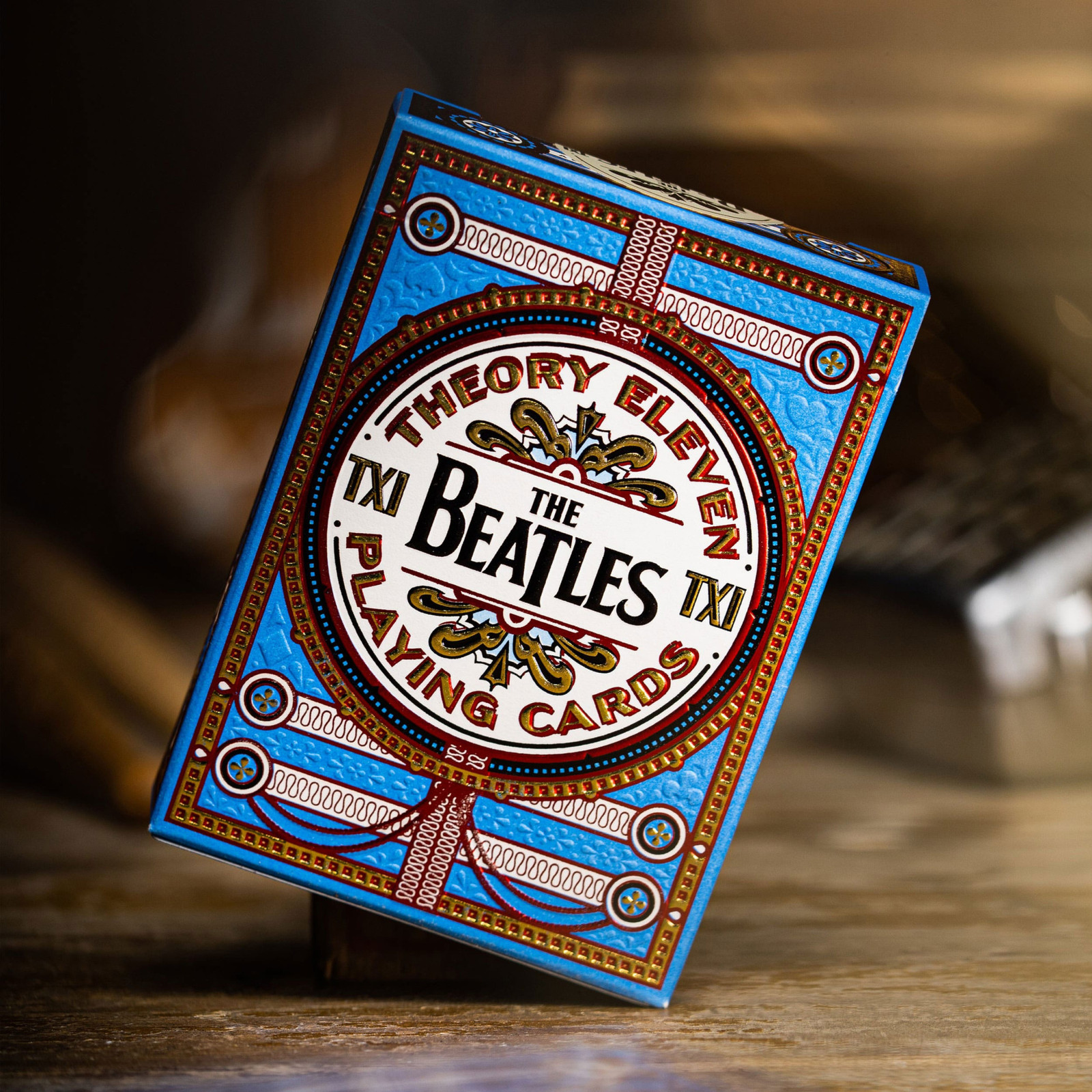 Theory 11 The Beatles speelkaarten blauw
