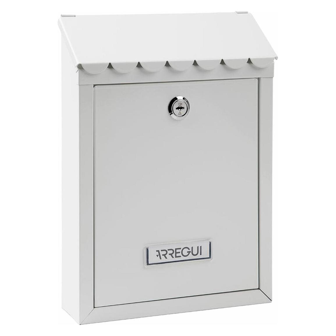 Arregui Briefkasten Weiss Stahl Civic (8 x 21.60 x 30 cm) (62253912)