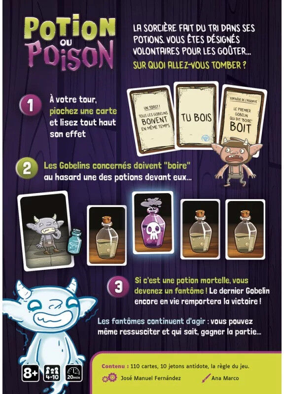 Gigamic Potion ou Poison