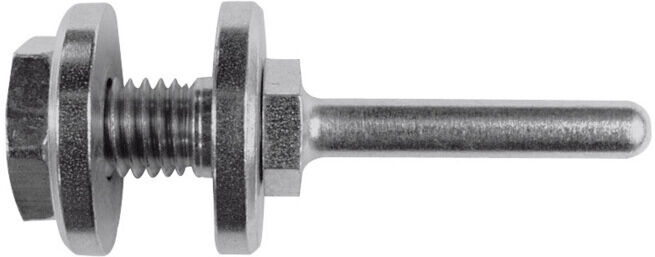 TYROLIT Broche de serrage pour petits disques de tronçonnage, Pour ⌀ alésage : 10 mm (803404)