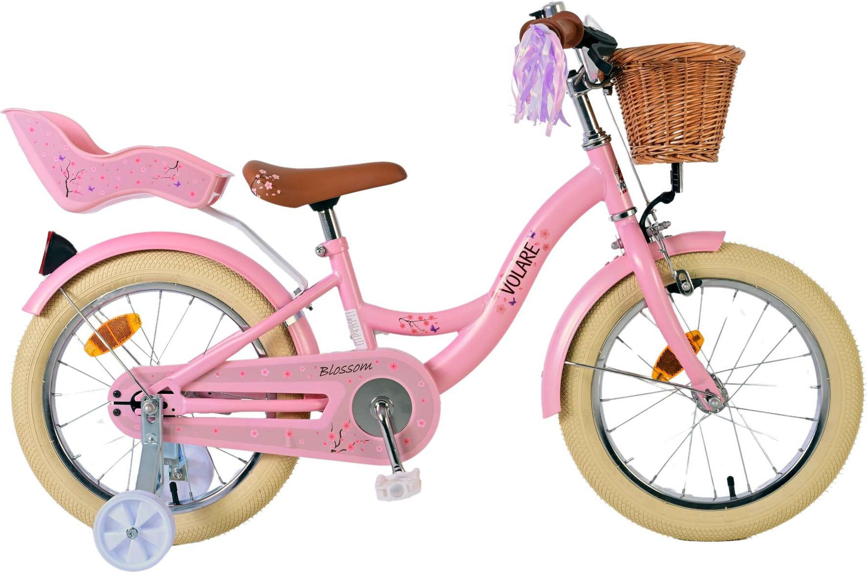 VOLARE Kinderfahrrad Blossom 16 Zoll, rosa