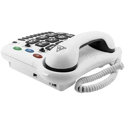 Geemarc CL100 Schwerhörigentelefon, Telefon, Weiss
