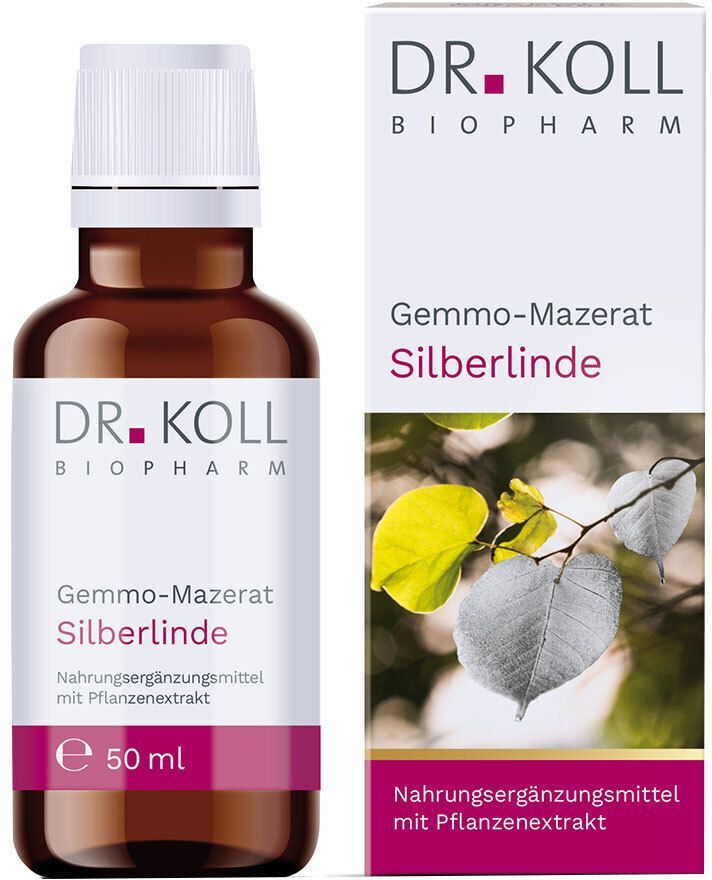 Dr. Koll Knospenmazerate Gemmomazerat Silberlinde Bio 50 ml Tropfen