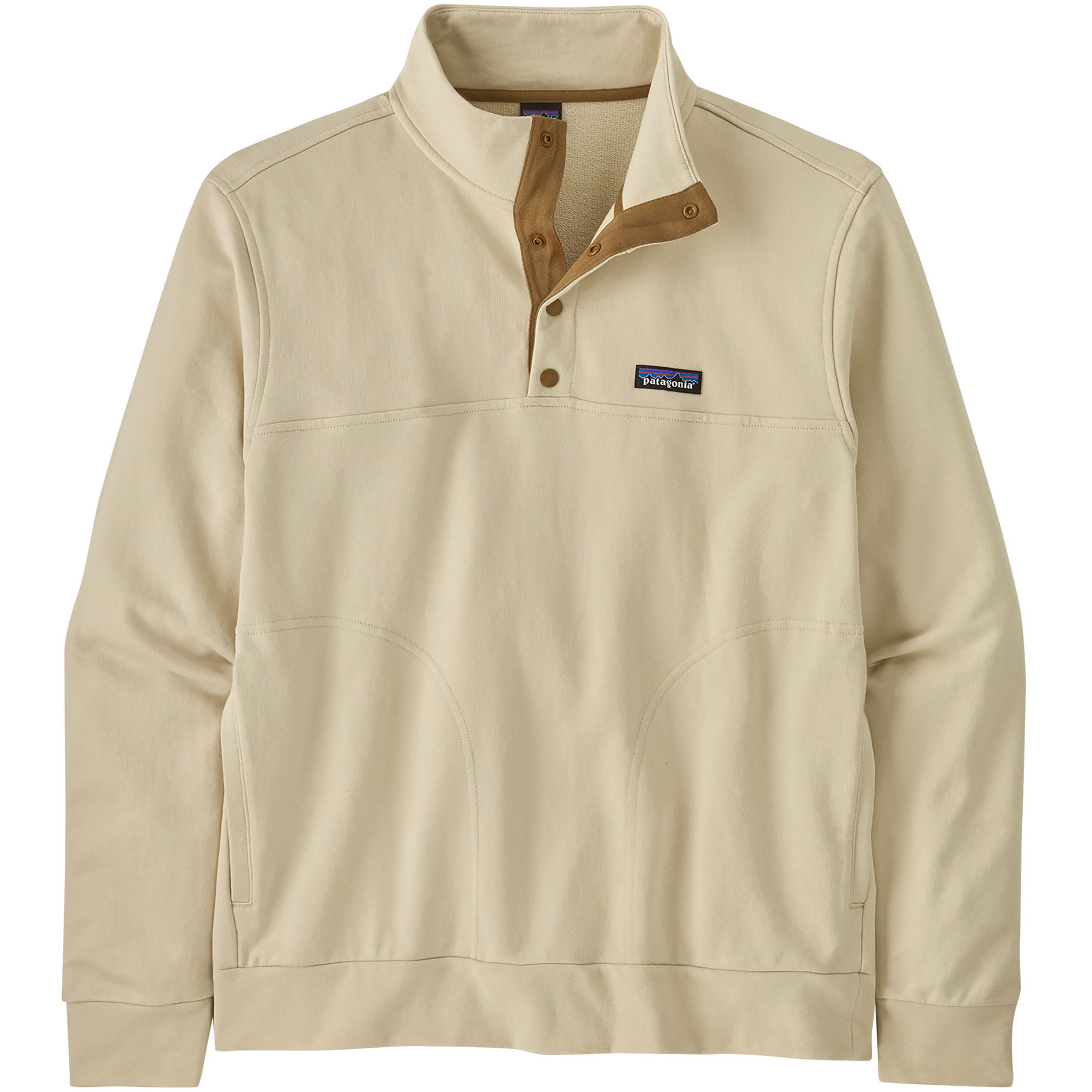 Patagonia Daily Snap-T Herren Pullover beige Größe S Lifestyle Elastisch