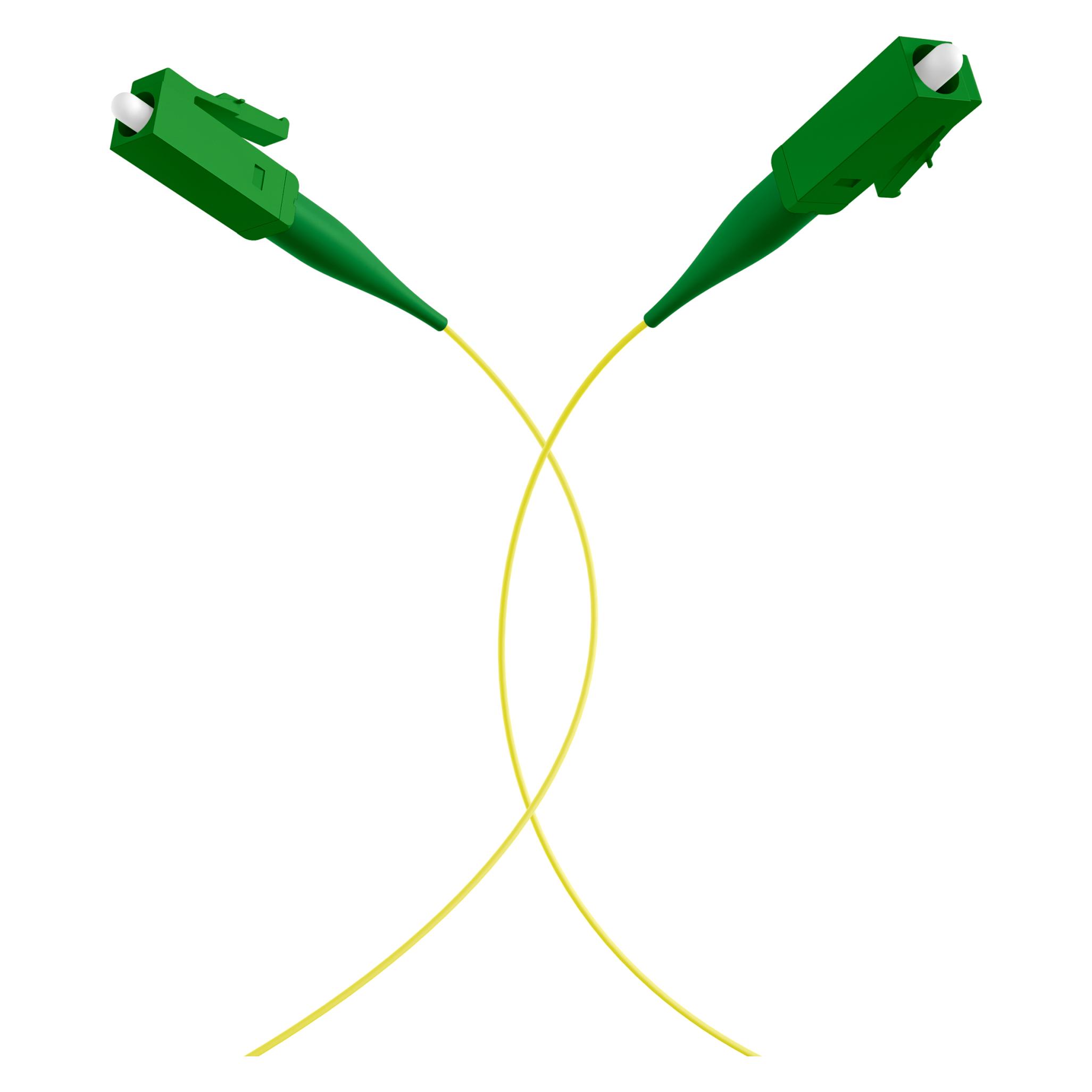 EFB Elektronik EFB Faserpigtail LC/APC OS2 G657A2 gelb 2m (2 m) (FTTH-PIGTAIL-LCA1)