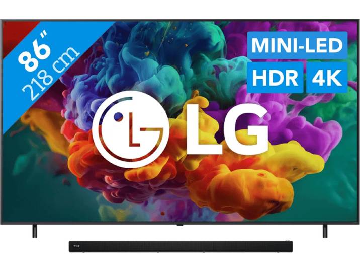 LG Mini-led 86 QNED85 (2026) + LG H7