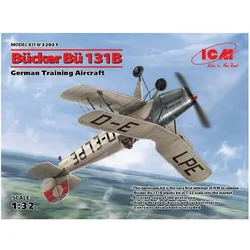 ICM Bücker Bü 131B,German Training Aircraft