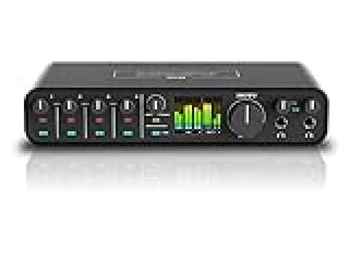 Carte son externe MOTU M6 - Interface 6 Entrées / 4 Sorties, Auto-Alimentée, Latence Ultra-Faible, Connectivité Versatile, Conception Robuste, Compatible Multiplateforme, Idéal pour Production et Live