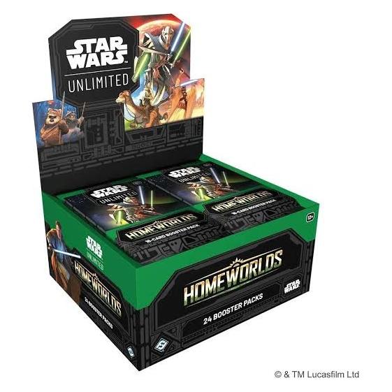 FFG Star Wars: Unlimited - Homeworlds - Booster-Display (24 Booster) (Französisch, Booster Display) (FFGSWH0901FR)