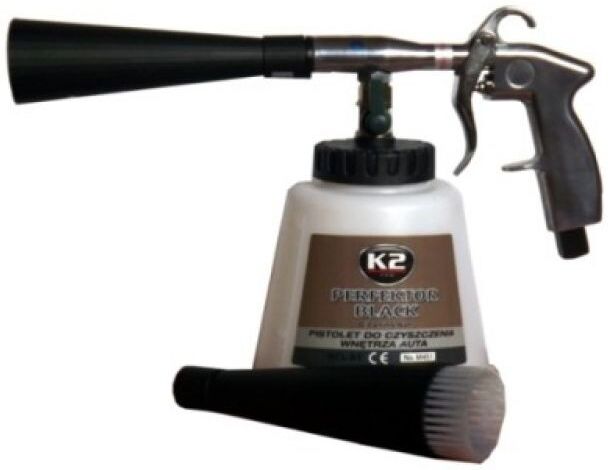 K2 M451 Spray Gun, pressure bottle