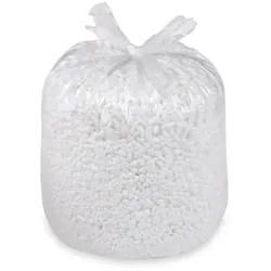 480 Mülleimerbeutel Mülleimersäcke Gr. L HDPE stark klar 60x72cm 60 L