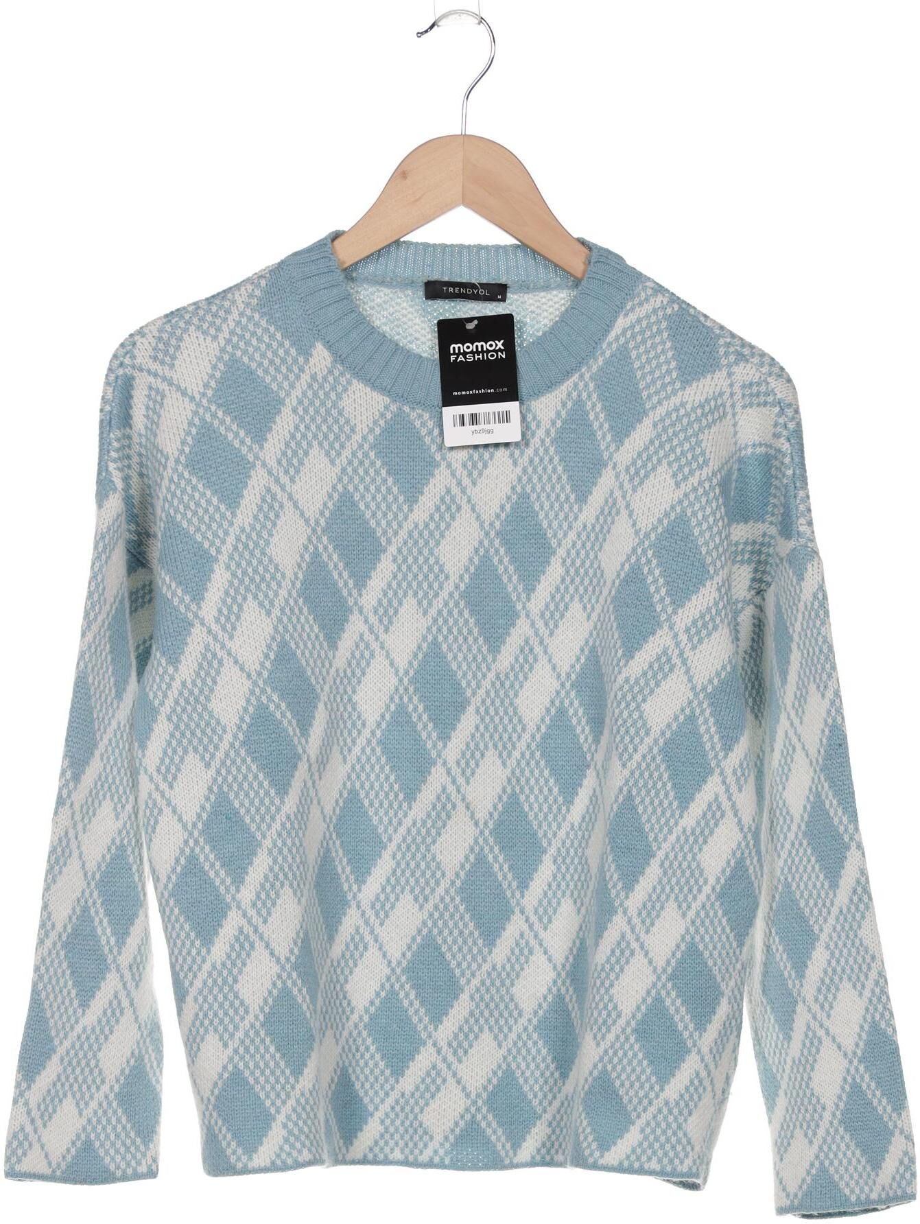 Trendyol Damen Pullover, Hellblau, Gr. M, Synthetik - Second Hand