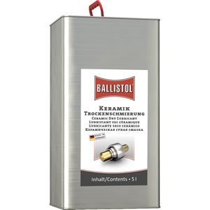 Ballistol Multifunktionsöl 25650 Keramik Trockenschmierung, silikon-, PTFE- und Harzfrei, für innen, Kanister 5 Liter
