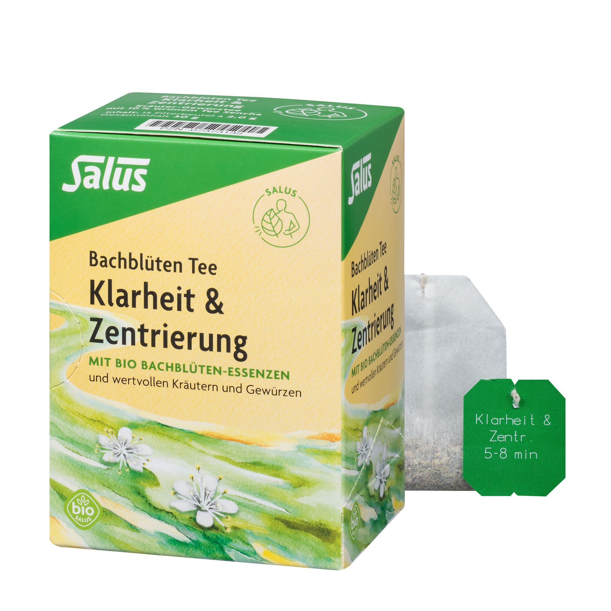 Bachblüten TEE Klarheit&Zentrierung Bio Salus Fbtl 15 St Filterbeutel