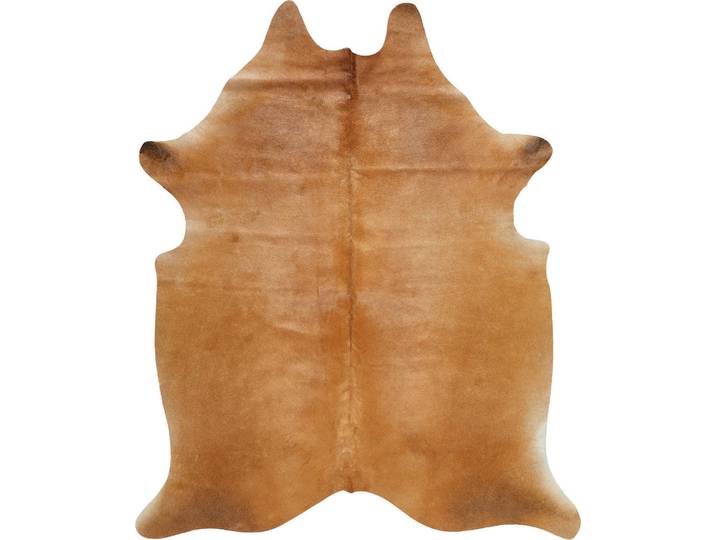 Linea Natura Rinderfell, Braun, Fell, Echtleder, Rindleder, Tier, Tierform, 160x250 cm, Teppiche und Böden, Teppiche, Schaffelle & Kuhfelle