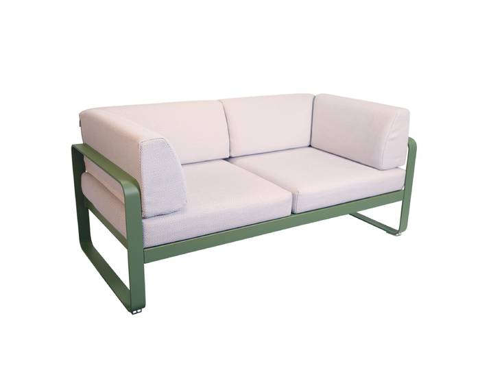 FERMOB BELLEVIE Garten-Club-Sofa 2-Sitzer
