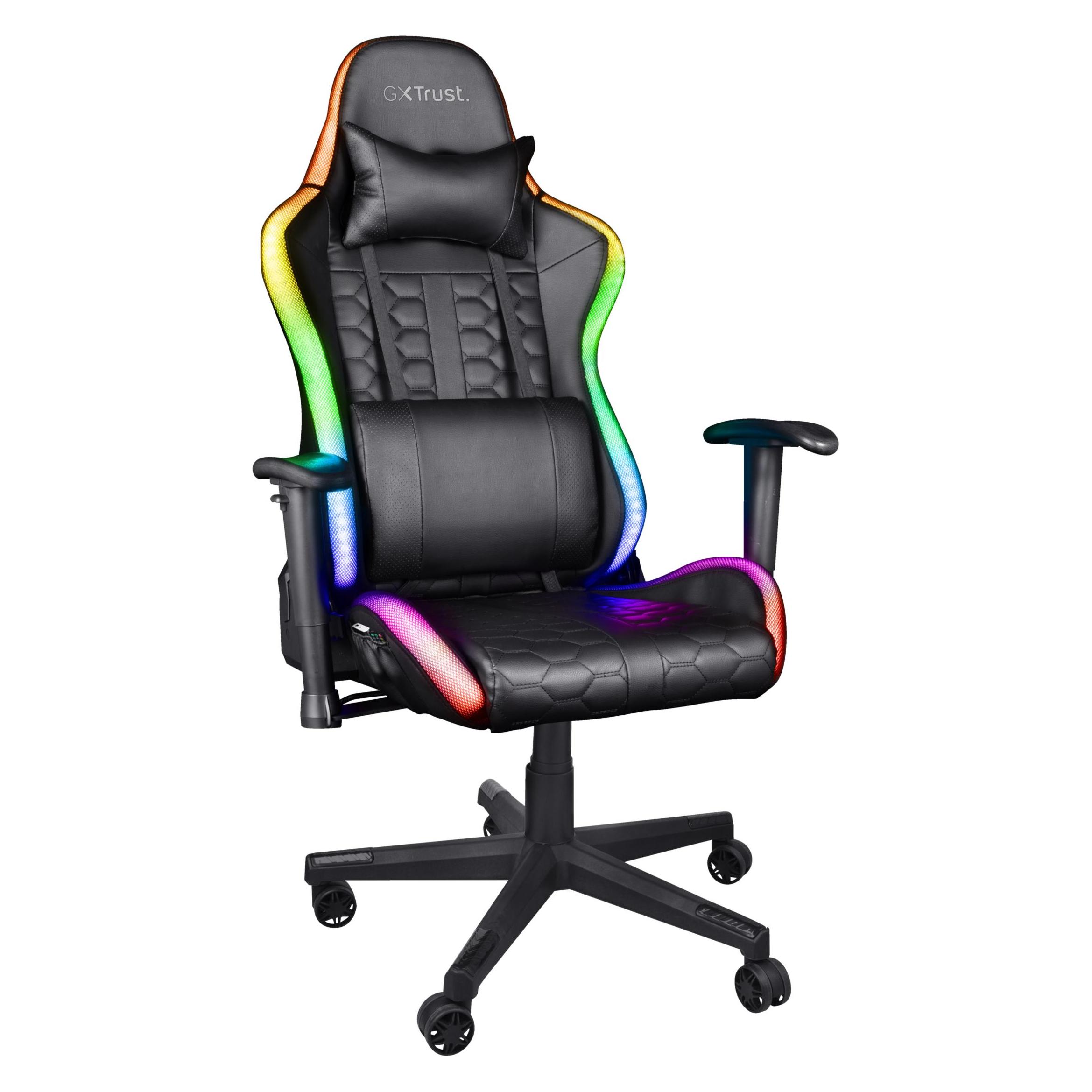 Trust GXT 716 RIZZA RGB Gaming Chair (25376)