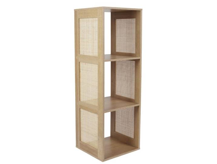 Etagere - Home Deco Factory - Bali - Modulable - 3 Cases - Marron