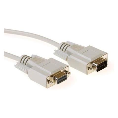ACT 1.8 metre Serial 1:1 connection cable 9 pin D-sub male (1.80 m) (AK2305)