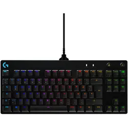 Logitech G Pro TKL - GX Blue Clicky Switches - Kabelgebundene Gaming-Keyboard