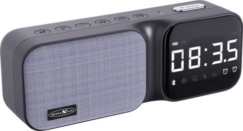 Reflexion CLR24BT Radiowecker UKW Funkempfang, USB, Bluetooth, AUX, SD Akku-Ladefunktion, Weckfunktion