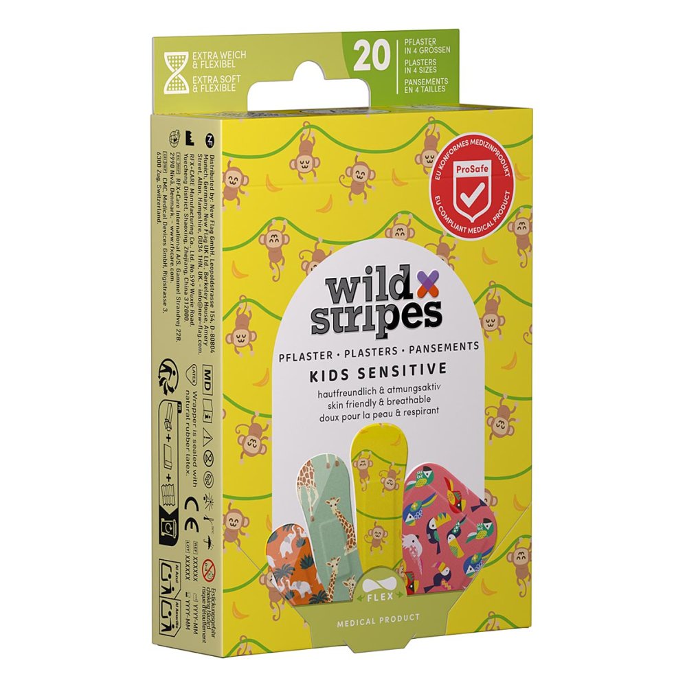 New Flag GmbH Wild Stripes Kids Sensitive Jungle Vibe Pflaster 19696145