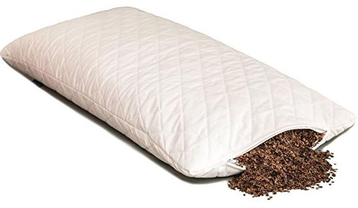 Stevig Boekweitkussen 40 x 80 cm Vormvast Steunhoofdkussen