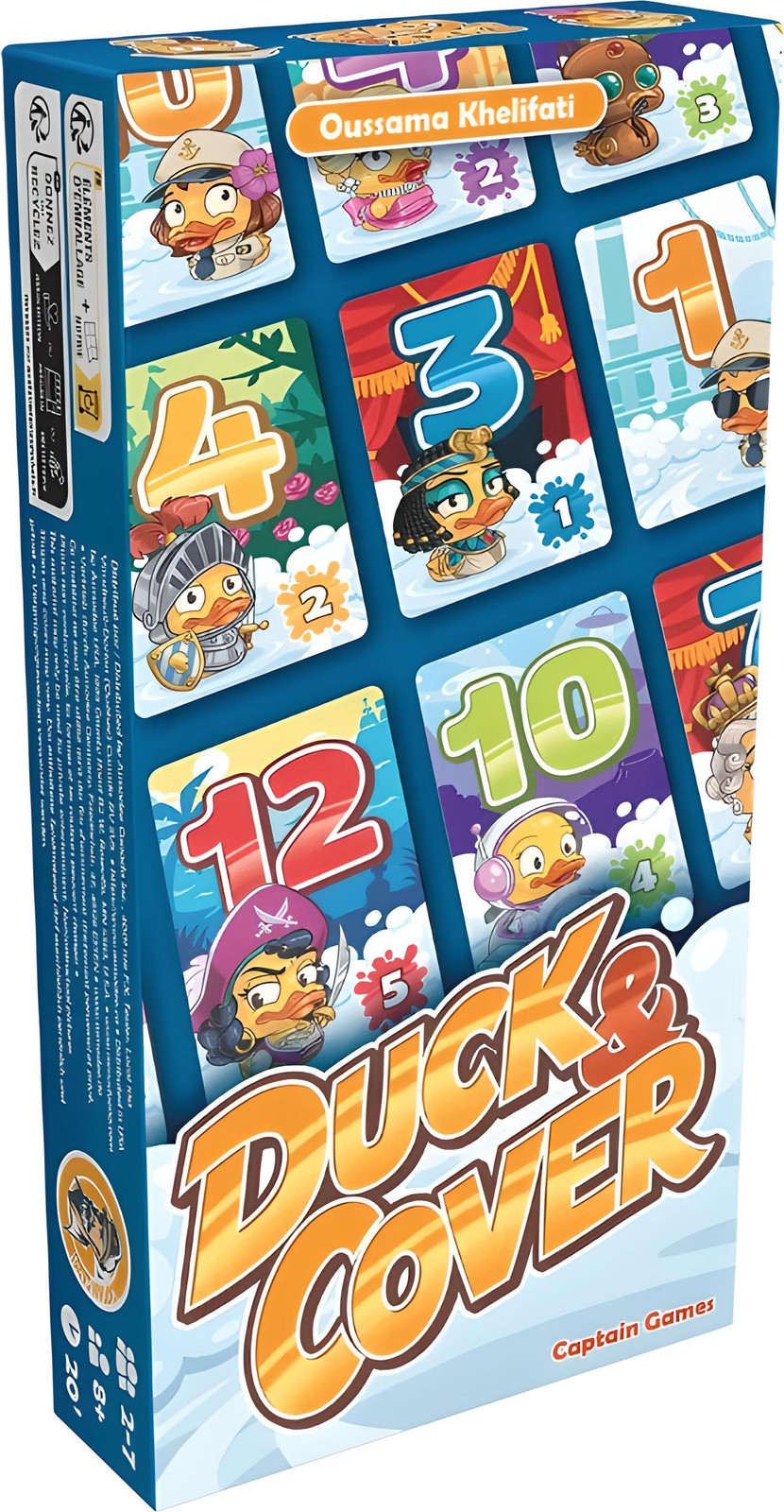 Captain Games Duck & Cover kaartspel – Een strategisch spel voor het hele gezin