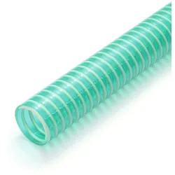 REHAU Saugschlauch Grün 50 m Ø 19 mm mit Spirale für Gartenpumpe