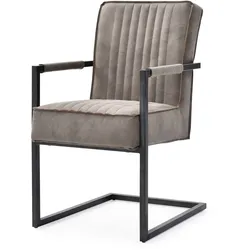 Polsterstuhl DAVID (BHT 51,50x92x70 cm) - Bezug: Stoff - BHT 51,50x92x70 cm