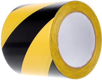 Stairville Warning Tape Black/Yellow 100 jaune et noire